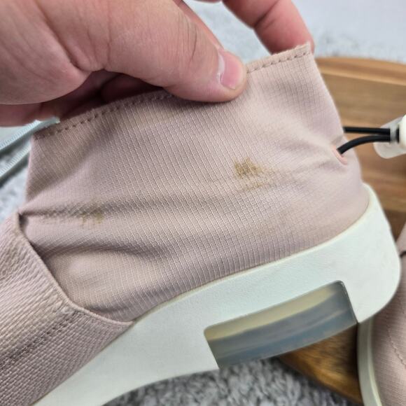 Nike Air Fear of God Moc Particle Beige Casual Daily Sneakers Mens 9 AT8086-200 - Picture 13 of 16